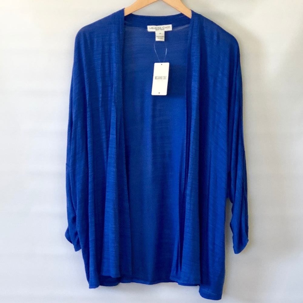 Melrose Chic Open Drape Cardigan